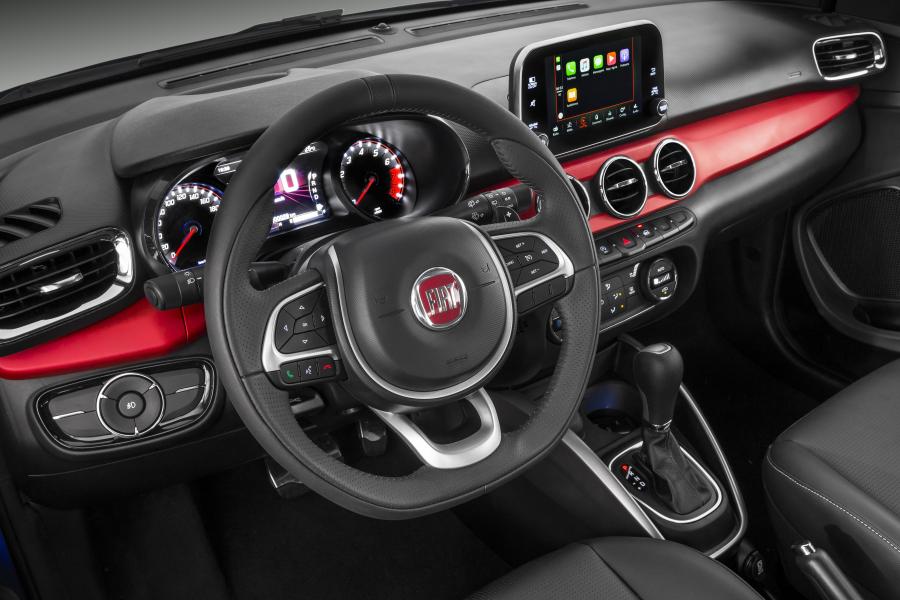 Интерьер Fiat Argo HGT Opening Edition Mopar 2017 года  (фото 21 из 40)